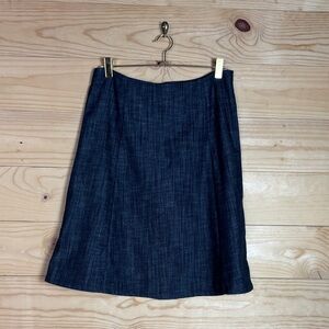 Lesley Evers Classic Denim Skirt size‎ S
